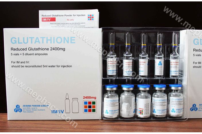 Skin whitening Reduced Glutathione for injection (300mg,600mg,900mg,1200mg,1500mg,2400mg,3000mg)