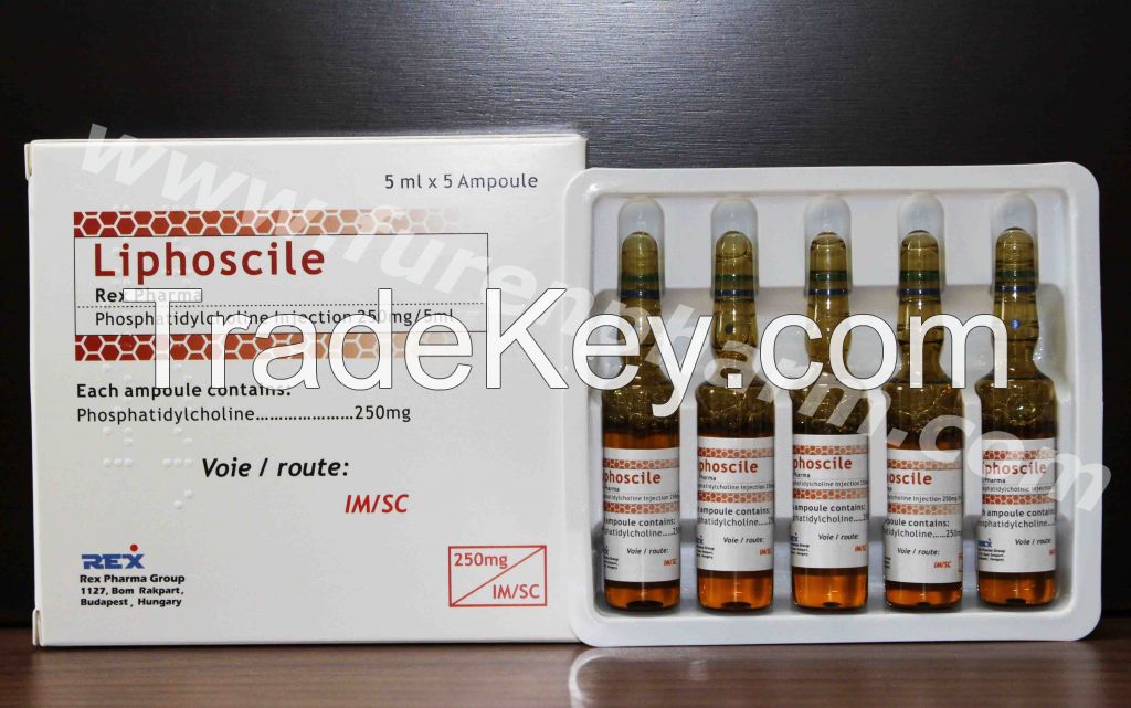 (Lecithin) Lipolysis injection 250mg for fat-removal and lipolysis (Lipodissolve) 