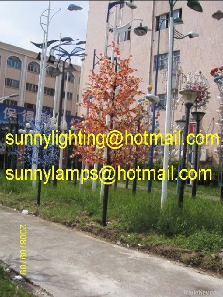 LED maple tree light of multi-color popular in Spain