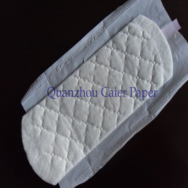 155mm cotton pantyliners, disposable pantyliners 