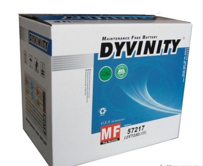 DYVINITY auto batteries 12V 60AH 65D26 mf78-60