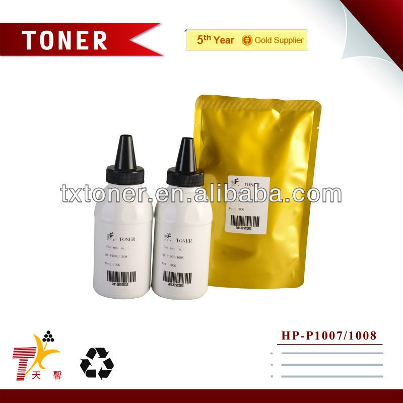 Compatible bulk refill black toner powder for HP