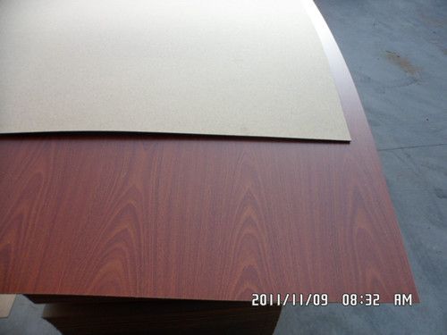 Melamine board MDF core Melamine construction material building matrial 