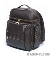 men's leather backpack