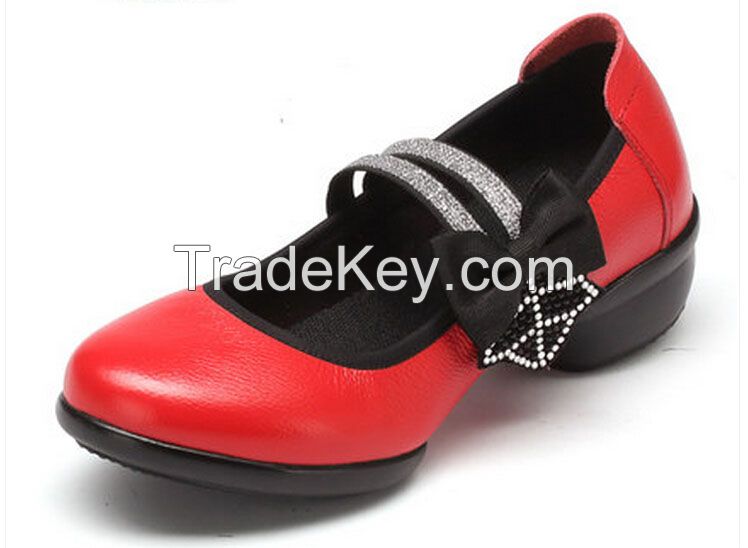 full grain leather jazz dance shoes 