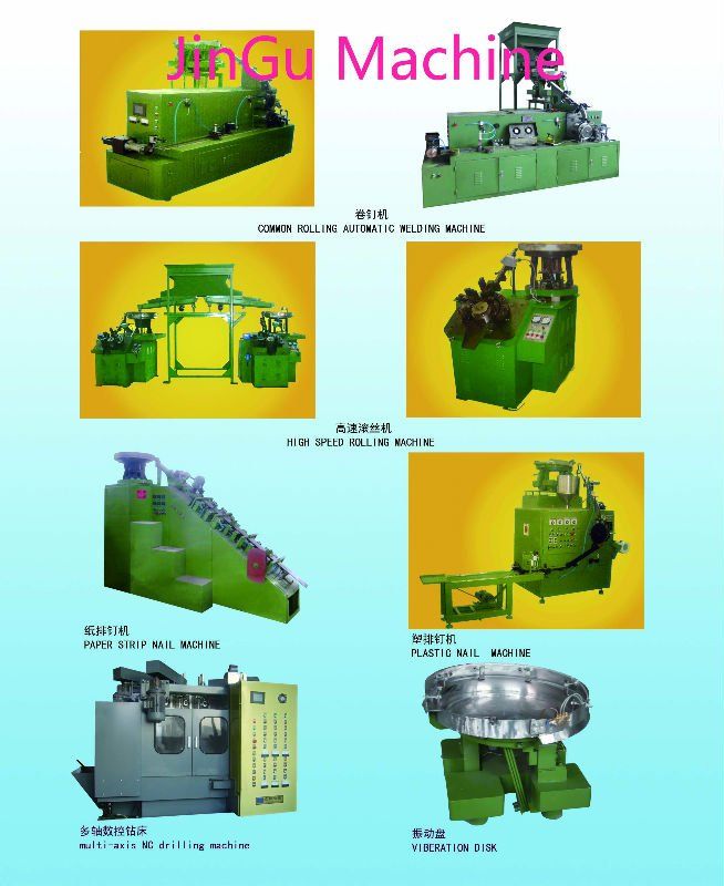 Full Nut Paper strip nail Machine