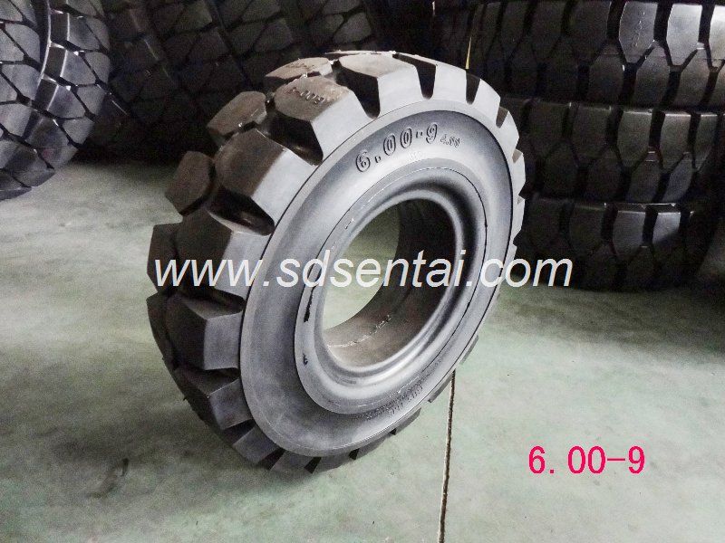 forklift solid tire 6.00-9