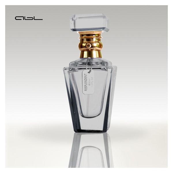 New design manual polished crystal perfume bottle 50 ml