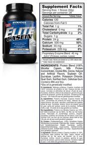 Dymatize: Elite Casein Protein