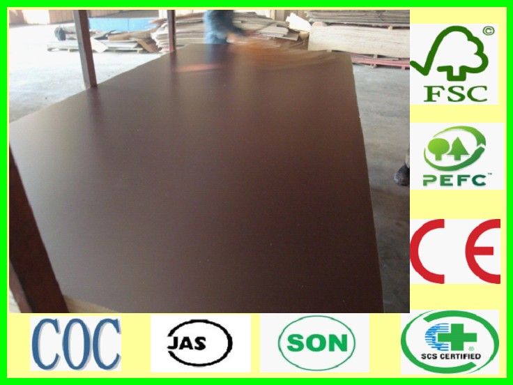 1250*2500mm*18mm &amp;amp; 21mm film faced plywood