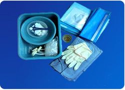 Disposable surgical intervention package 