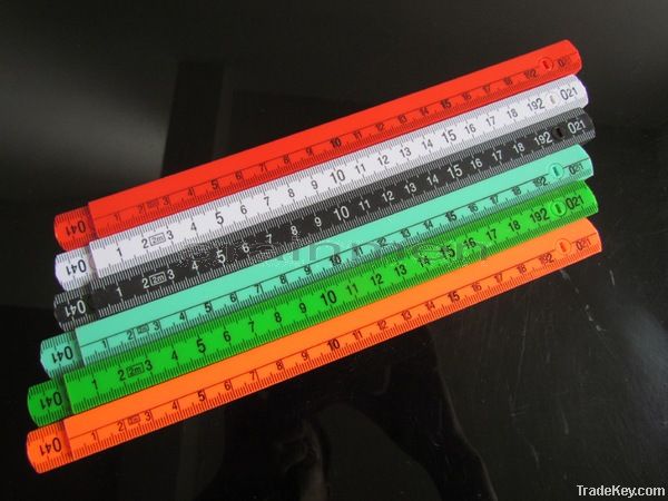 2meter10folds ABS plastic meter ruler