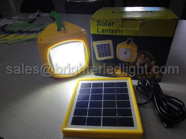 Portable Split Type Solar 1W LED Camping Light Lamp Lantern