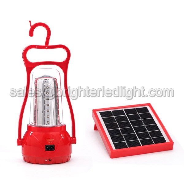 Split Type Hanging Rechargeable Solar 35 LED Camping Lamp