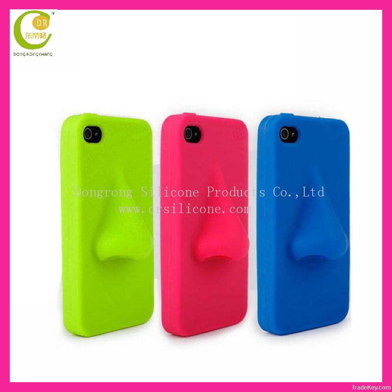 2014 new fashion eco-friendly silicone mobile phone case for Iphone