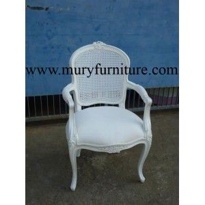 JACINTE FRENCH RATTAN ARMCHAIR