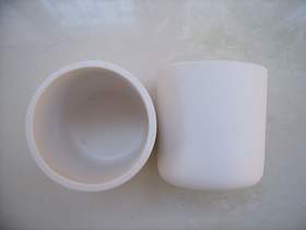 Zirconia crucibles