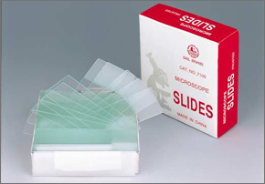 microscope slides &amp; cover glass