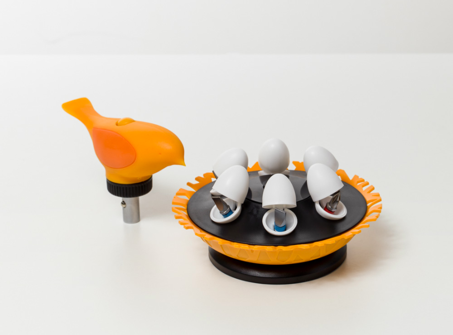 Birdie, Desktop Screwdriver Bits Set. made by Taiwan Designers. 