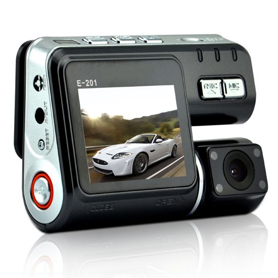 Car DVR with Allwinner solution, 2 million pixels and dual cameras