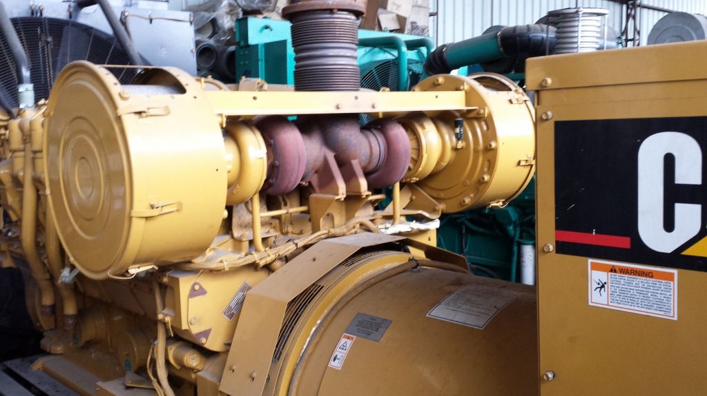 Used Caterpillar Diesel Generator C3512-1000KW