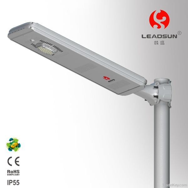 All-in-one solar street light