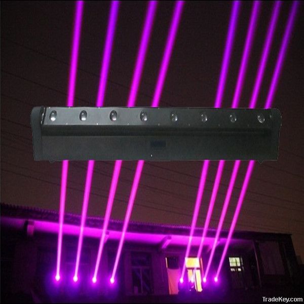 new powerful 8x10w led beam light RGBW