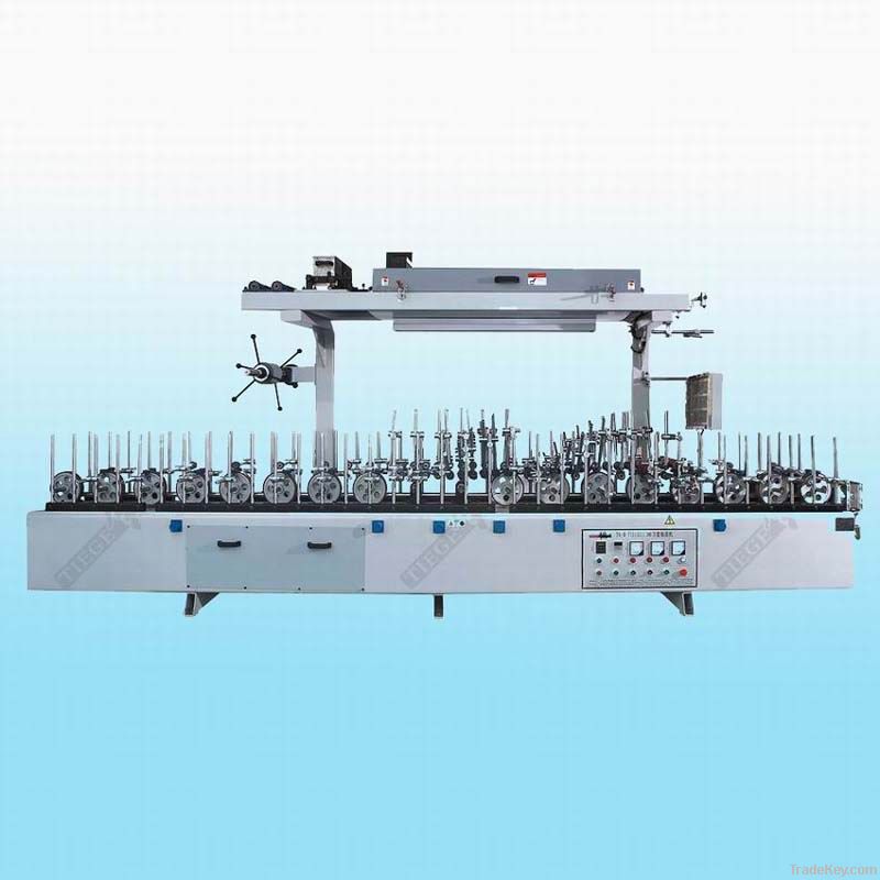 Profile wrapping machine