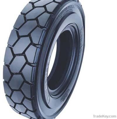 industrial tires used in backhoes, forklift, skidsteer loaders, bobcats