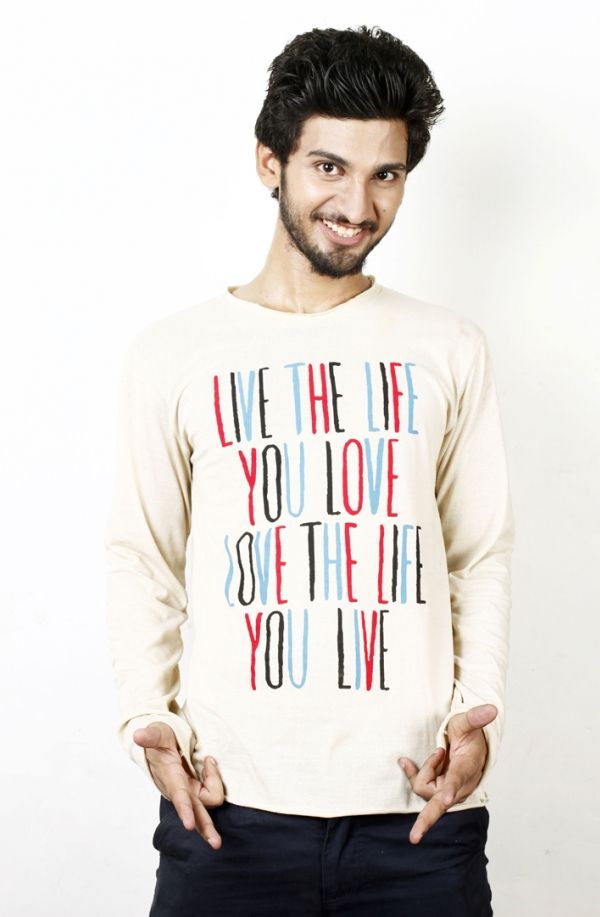 T-SHIRT | FULL SLEEVE | LIVE THE LIFE YOU LOVE FULL SLEEVES 