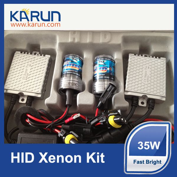 Fast Bright Auto Xenon HID Kit for car headlight replacement  H7 35W 4300K 6000K 8000K 12months warranty!