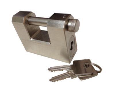 CISA Style Hardened steel Shutter Padlock