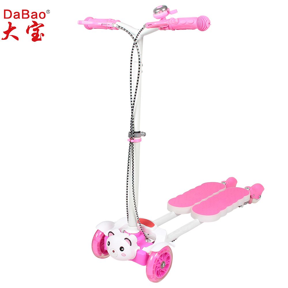 4 wheel frog swing scissor kick kids scooter for 2-6 years old kids