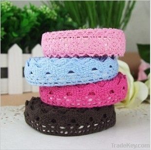 Fabric lace decorative tape for DIY and gift packing