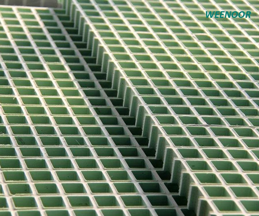 Anti corrosion and various colour fiberglass molded grating