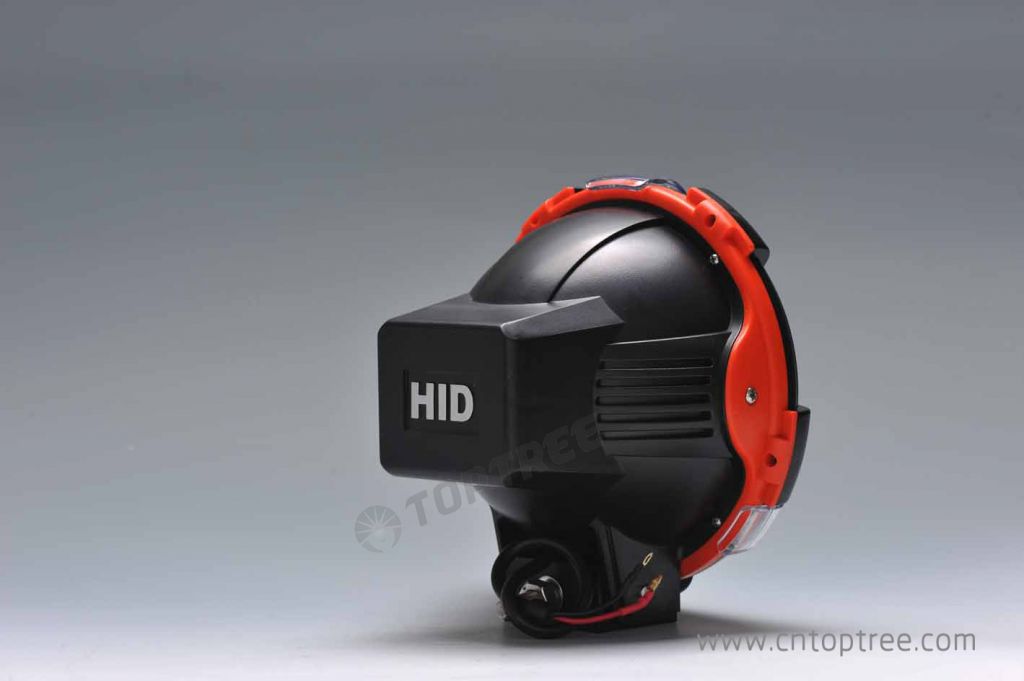 Factory price saving 20% 100w HID off road light 9'' Spot flood 12V 24V xenon hid driving light 35w 55w 75w