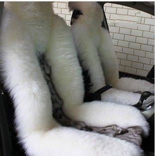 fur car cushion