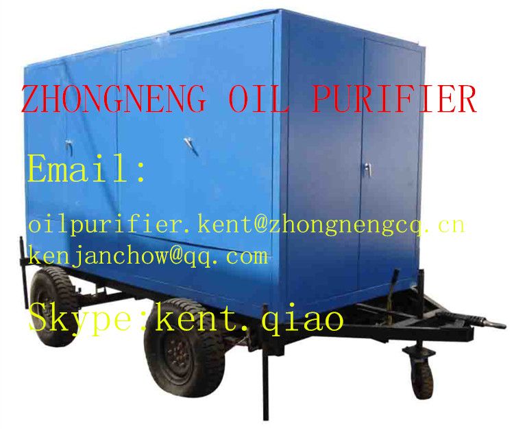 Oil Purifier With A Trailer On