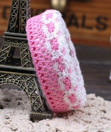 Fabric lace tape for DIY and decoration