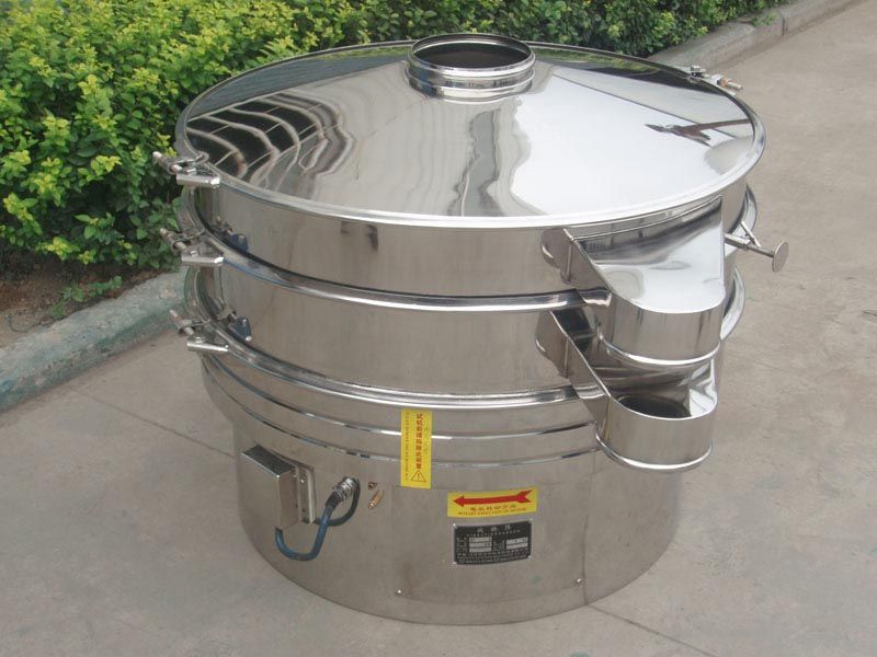 Full stainless steel vibrating sieve for pharmaceutical process