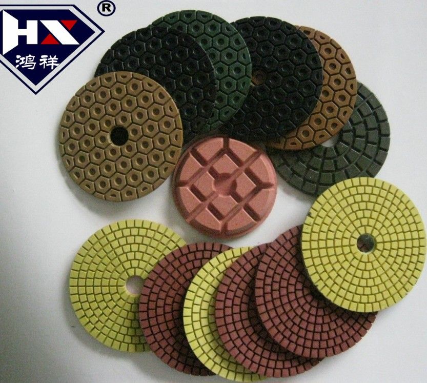 Diamond Polising Pad, Marble Granite Polishing, Wet and Dry (HXA014)