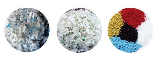 Waste Plastic Flakes Recycling and Granulation Machine