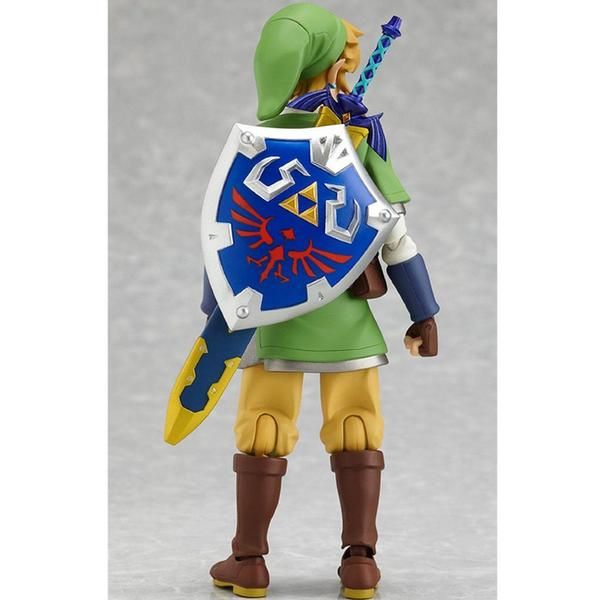 Zelda plastic battle tops toys story game action figures with kids swords and shields