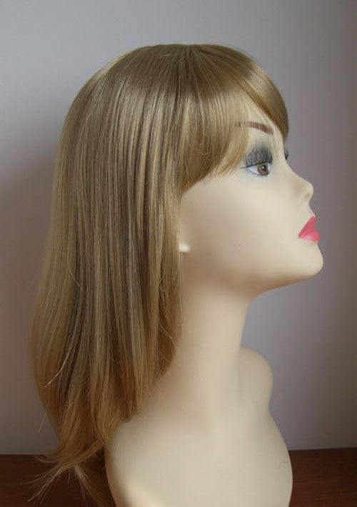 SW-212 Straight kanekalon synthetic wig #24 color