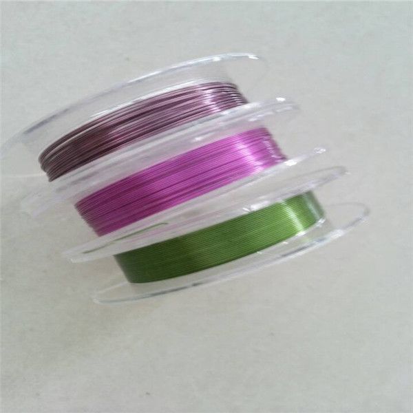 Colored beading wire