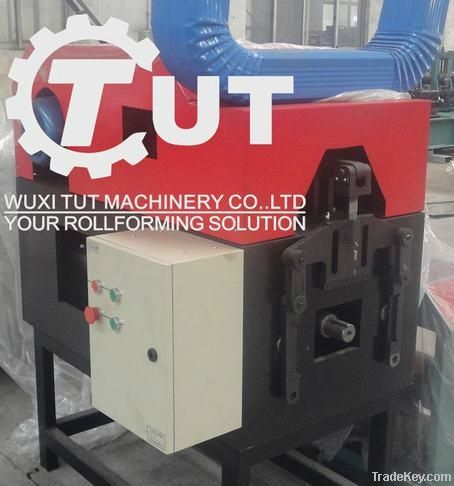 steel lock seam tube downspout rain down pipe roll forming machine