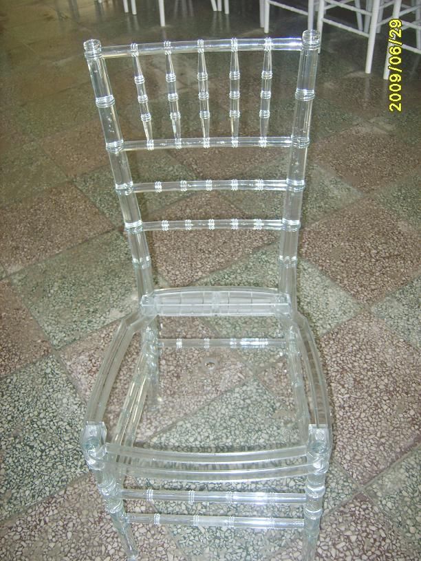 Crystal Resin hotel chair