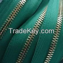 metal zipper long chain