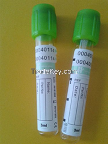 vacuum blood collection tube