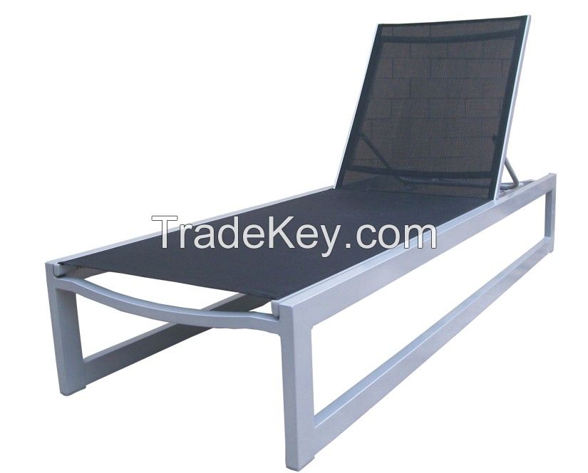 metal furniture outdoor lounger chaise 